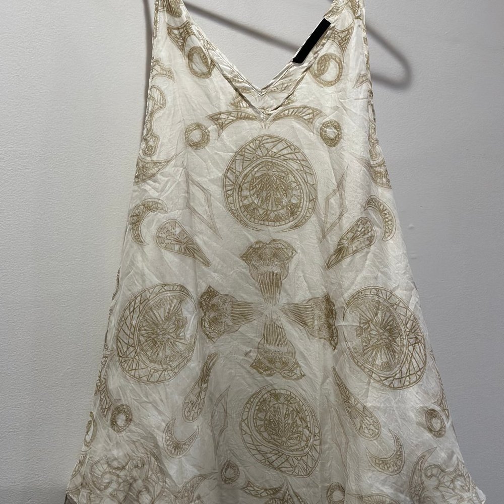 Jen Kao Chiffon Dress S 6